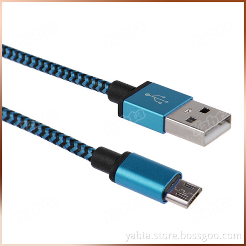 2015 New Aluminum Connector Braided IOS9 USB Sync Charging Cable For Iphone 6S
